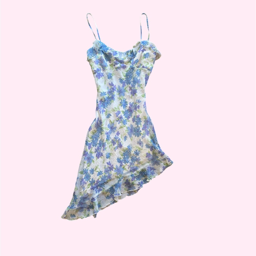 Gorgeous Asymmetrical Floral Dress